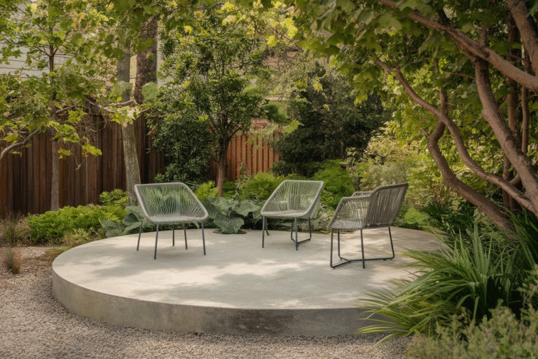 24 Concrete Patio Ideas