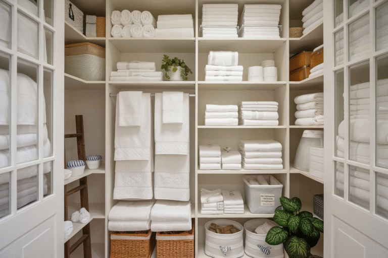21 Linen Closet Organization Ideas