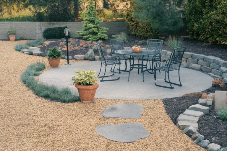 25 Patio with Pea Gravel Ideas
