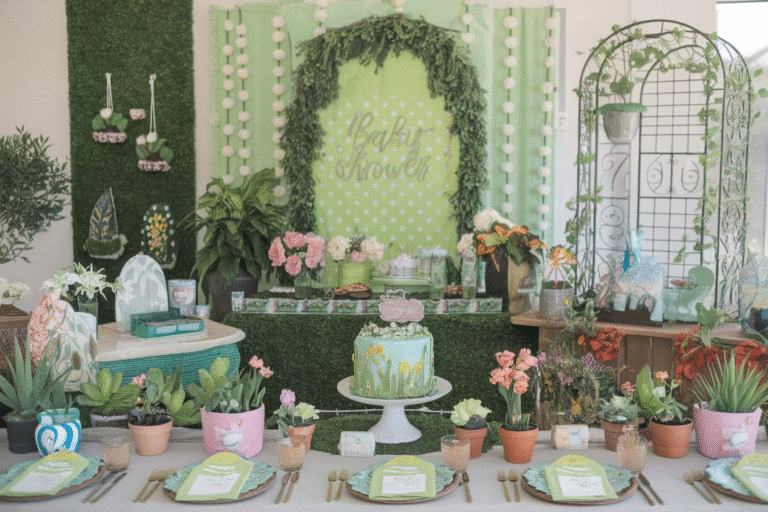 19 Garden Baby Shower Theme Ideas