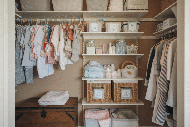 20 Baby Closet Organization Ideas