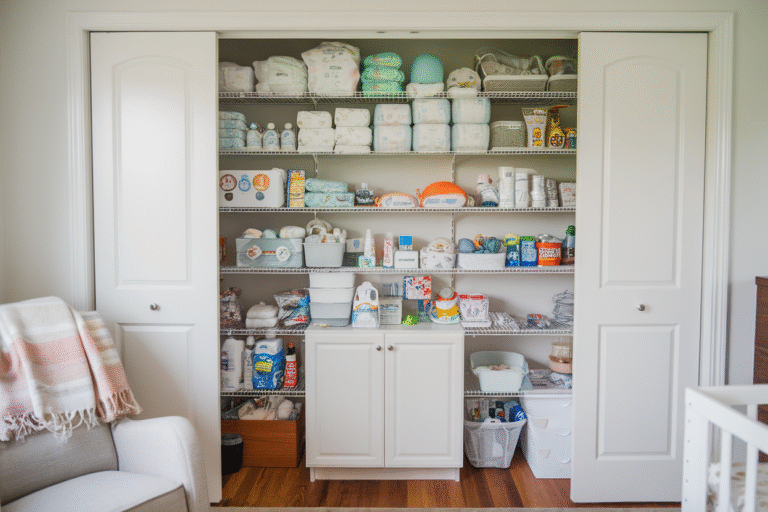 25 Nursery Closet Organization Ideas