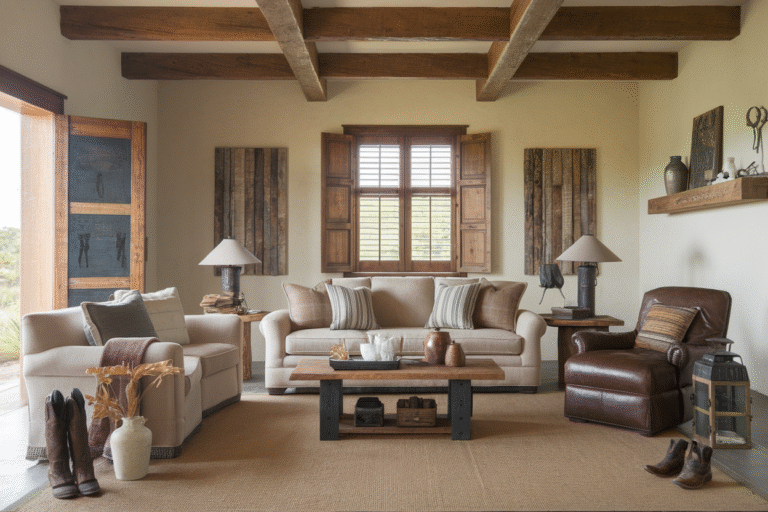 25 Western Living Room Ranch Style Ideas