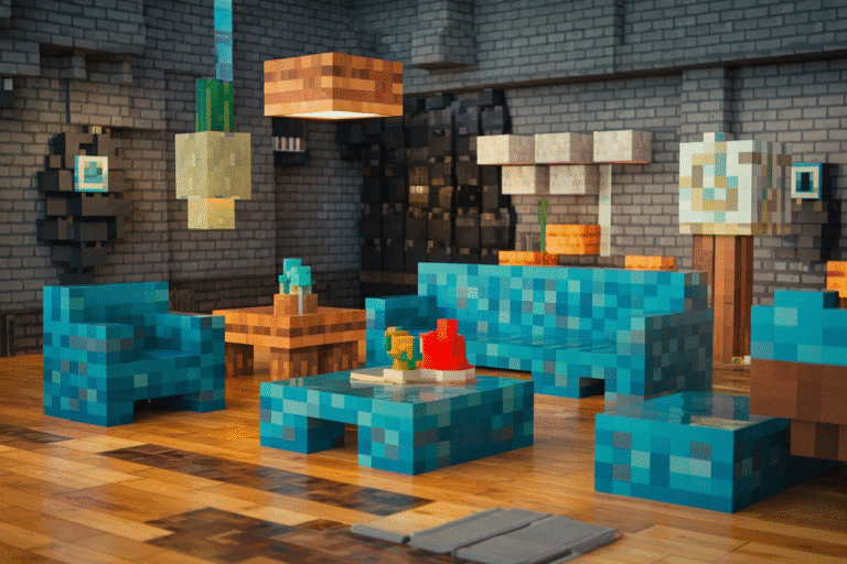 25 Minecraft Living Room Ideas
