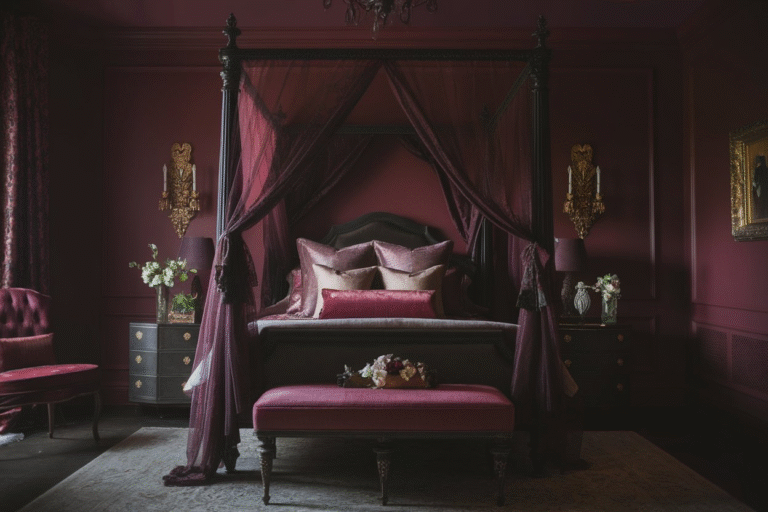 29 Dark Romantic Bedroom Ideas