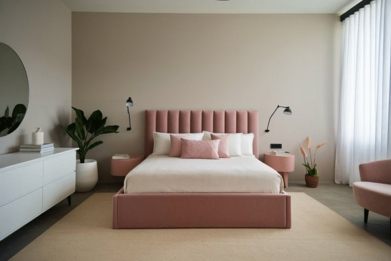28 Dusty Pink Bedroom Ideas