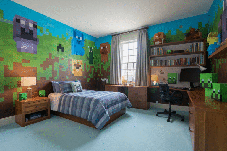 22 Minecraft Bedroom Ideas