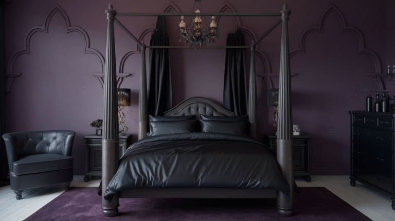 23 Romantic Goth Bedroom Ideas