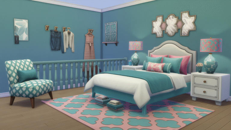 20 Sims 4 CC Bedroom Ideas