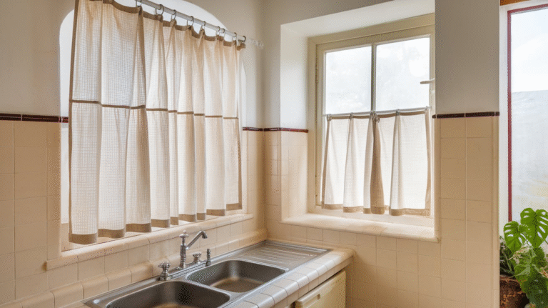 20 Kitchen Curtains Above Sink Ideas