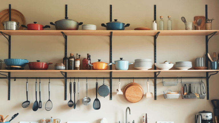 22 Kitchen Shelves Instead of Cabinets Ideas