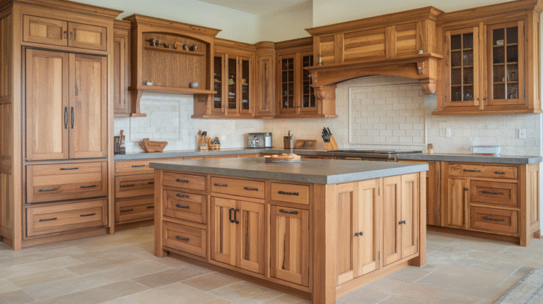 19 Natural Hickory Kitchen Cabinets Ideas