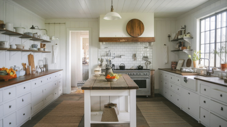 23 Vintage Farmhouse Kitchen Ideas