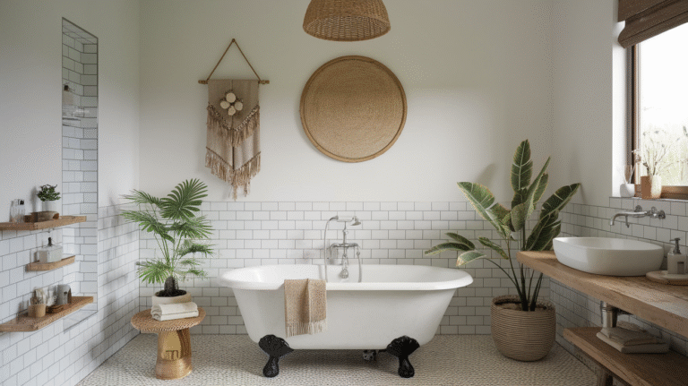 19 Bohemian Bathroom Ideas
