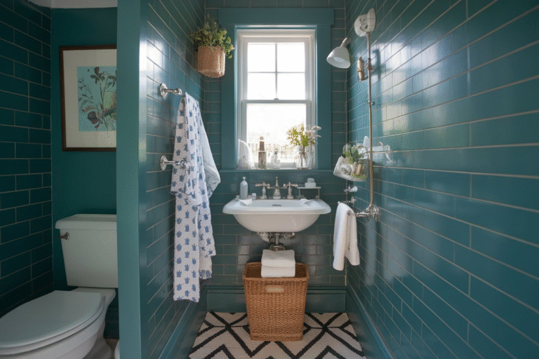 24 Tiny Half Bathroom Ideas