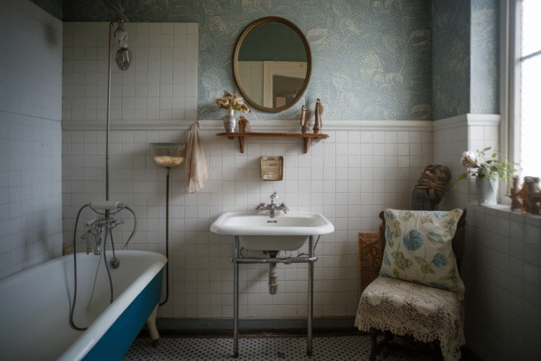 22 Vintage Bathroom Decor Ideas