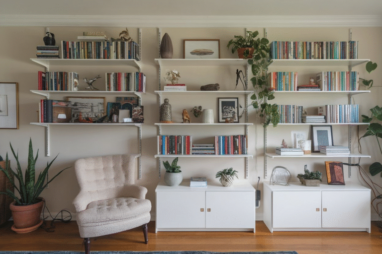 23 Bookshelves in Living Room Ideas