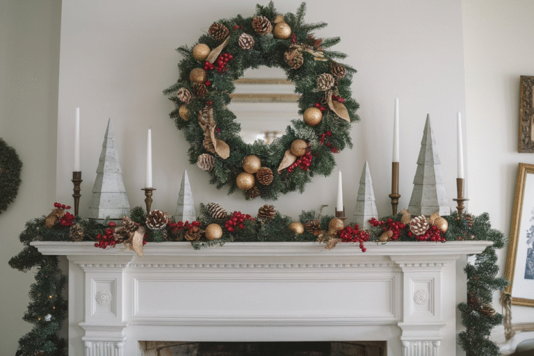 21 Christmas Mantle Ideas