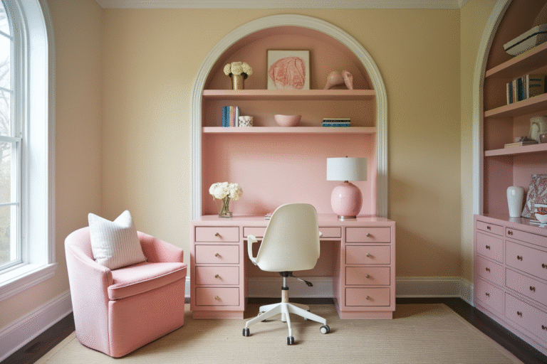 20 Feminine Home Office Classy Ideas