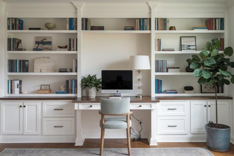 23 Home Office Built-Ins Ideas