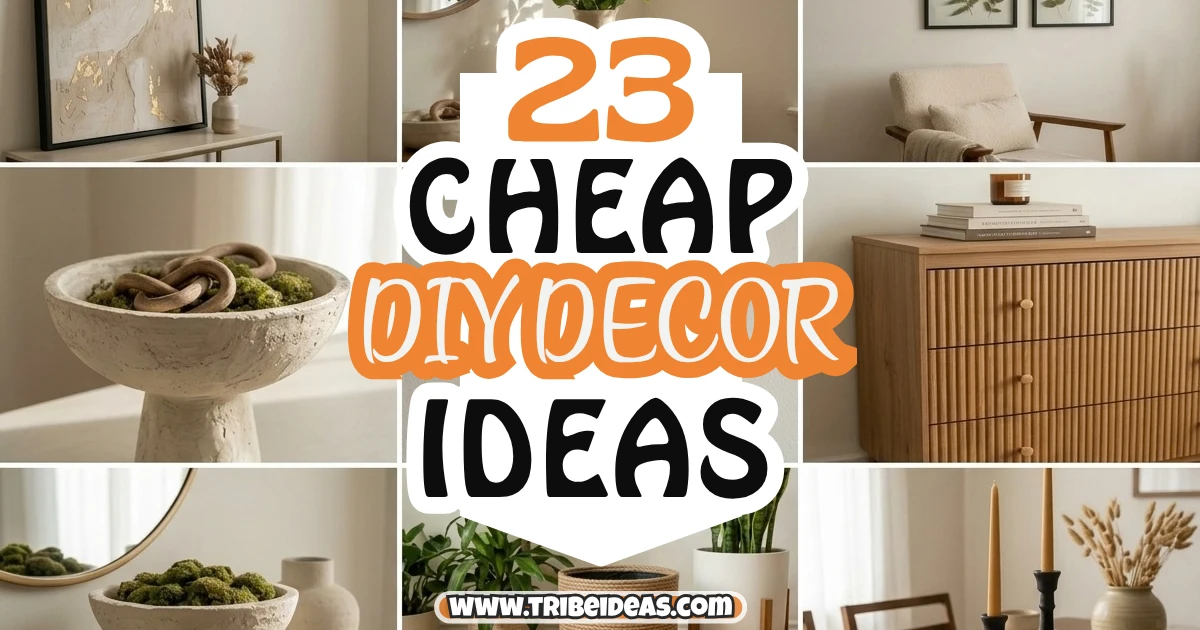 23 Cheap DIY Decor Ideas That Look High End