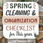 Spring Cleaning and Organization Checklist for This Year