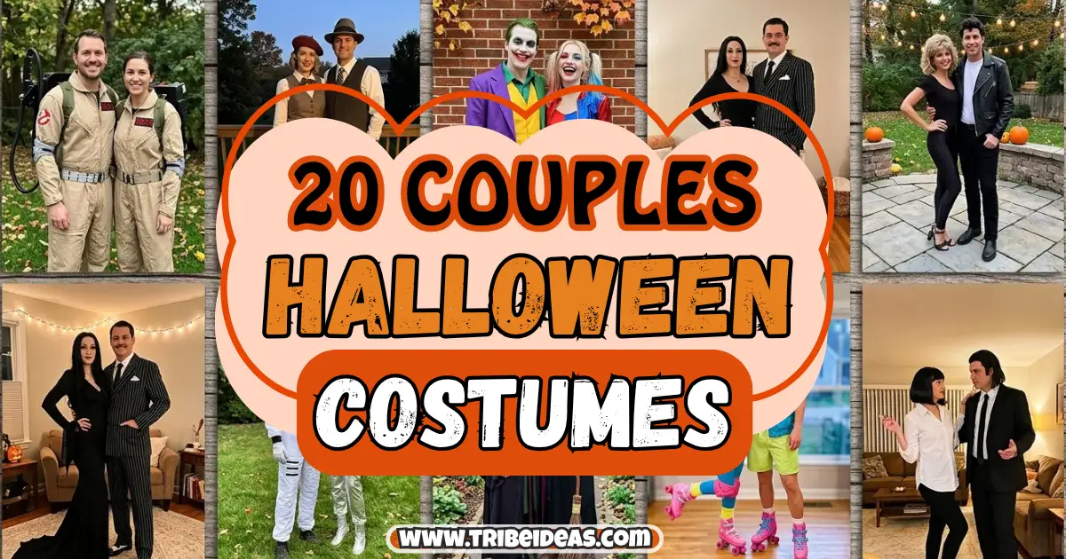 20 Couples Halloween Costumes That Actually Look Good in Photos (Easy, Budget & DIY Picks)